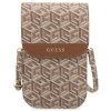 Guess Torebka GUWBHGCFSEW brązowy/brownGCube Stripe